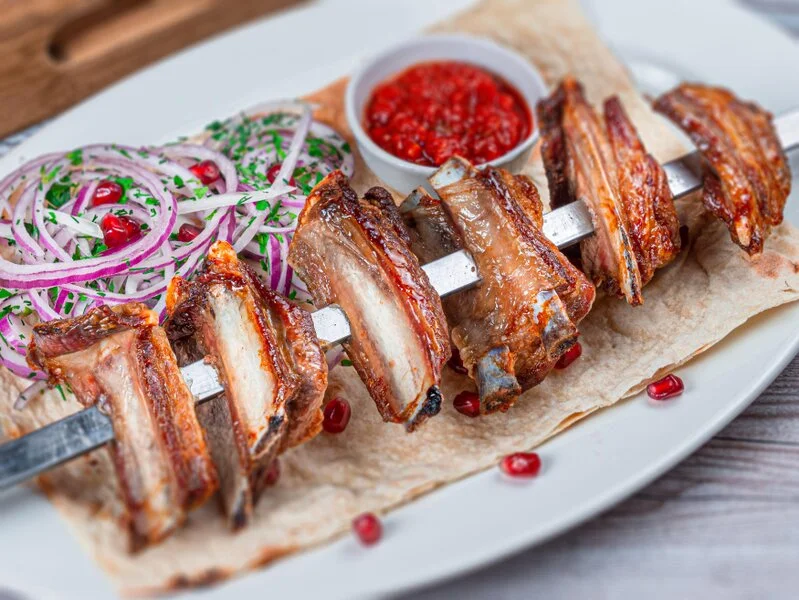 Шашлык из баранины (Ребрышки) — доставка по Химкам, ШАШЛЫК ХИМКИ
