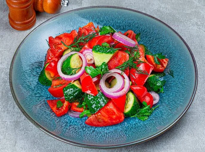 Салат Овощной — доставка по Химкам, ШАШЛЫК ХИМКИ